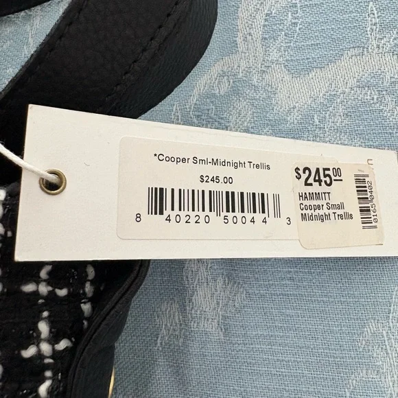 NWT Hammitt small Cooper - Midnight Trellis Black - Picture 5 of 7